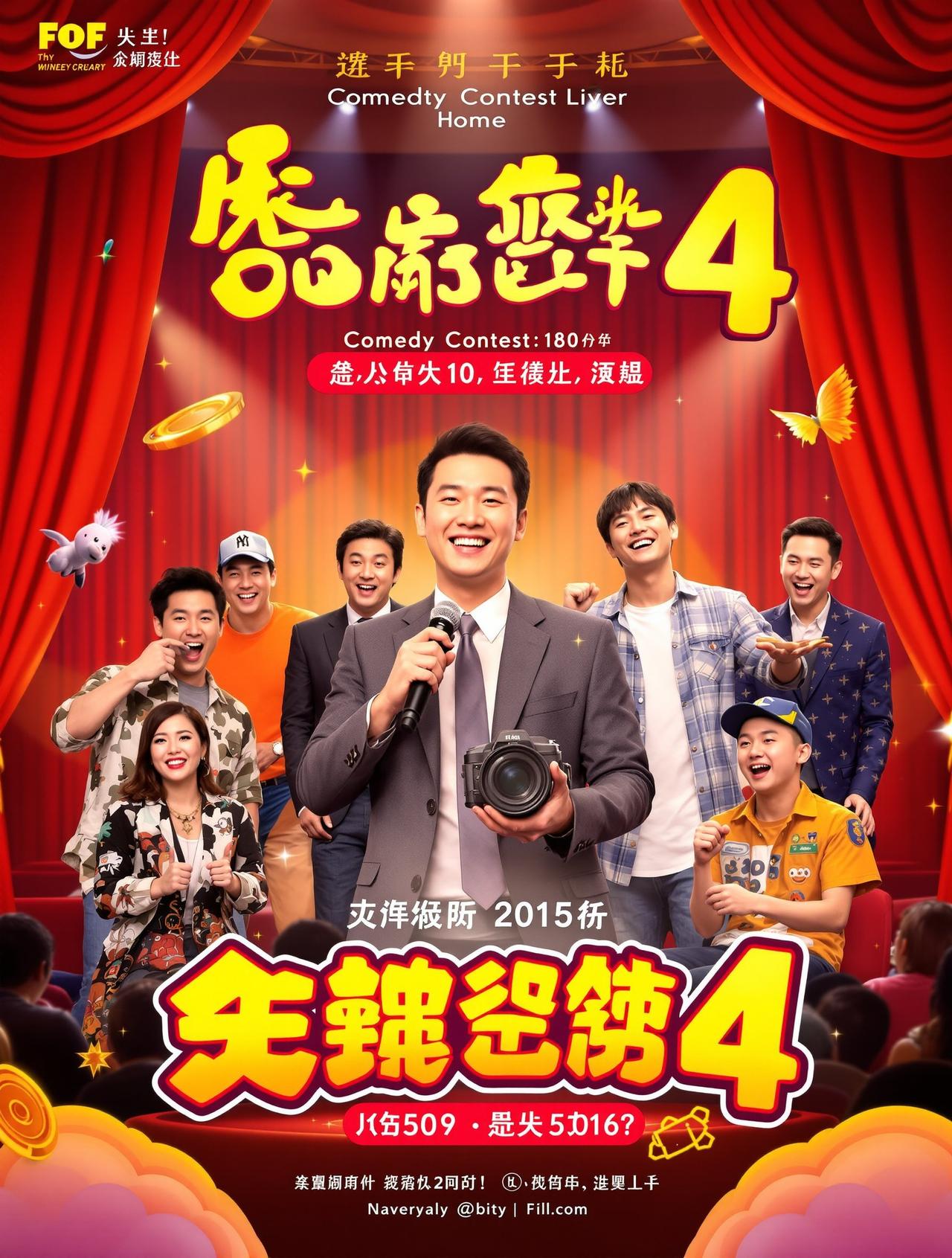 一年一度喜剧大赛4 - 中文字幕影视 一年一度喜剧大赛4 电影海报